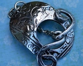 Athena Oval Toggle Clasp in Aluminum - FREE SHIPPING USA