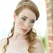 Double Strand Swarovski Pearl and Crystal Headband Tiara PETITE Version in Ivory or White