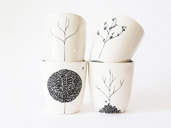 The Four Seasons Cup Set