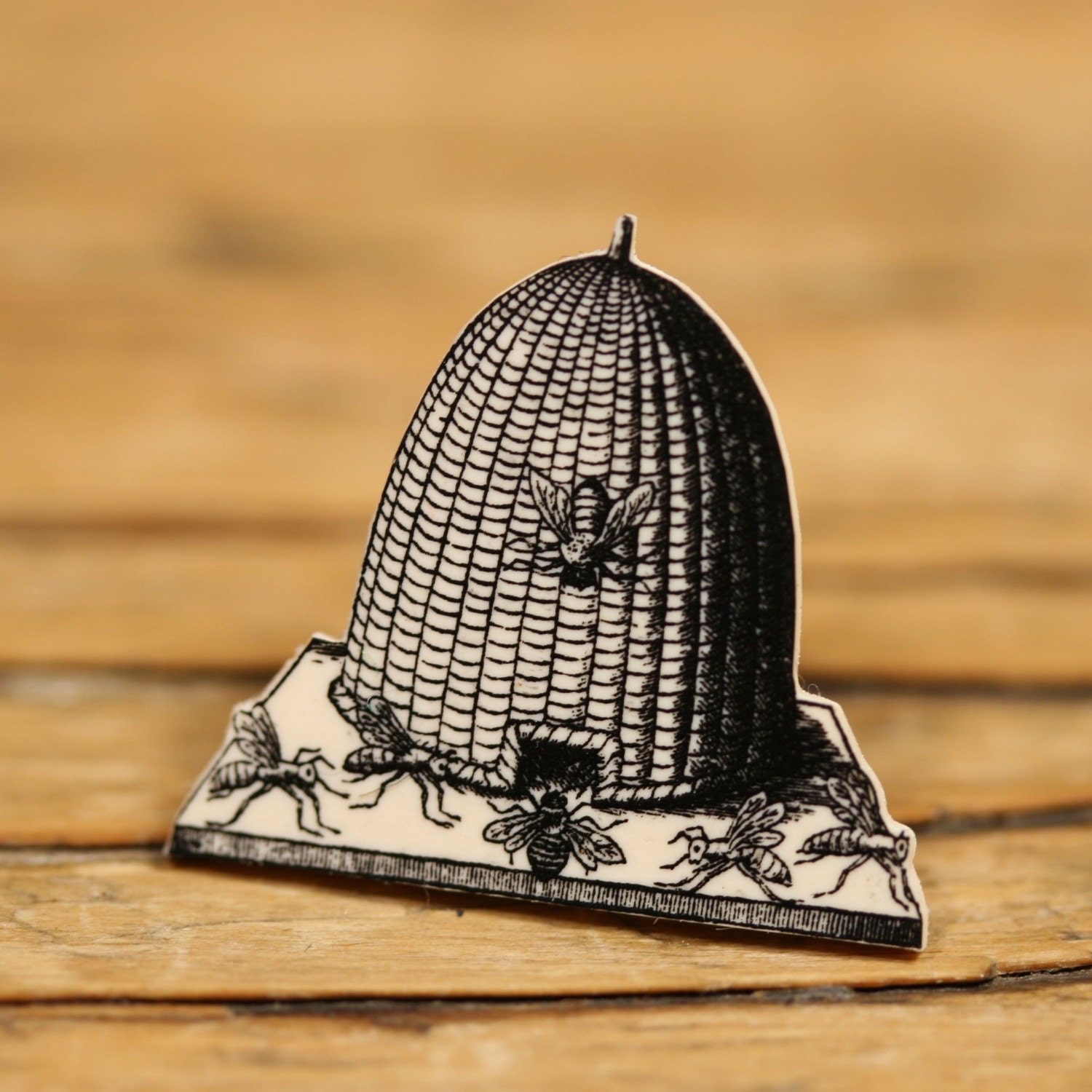 Bee Hive Tie Tack
