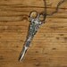 Victorian Scissors Necklace