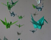 Origami Crane Mobile - Nature Worship