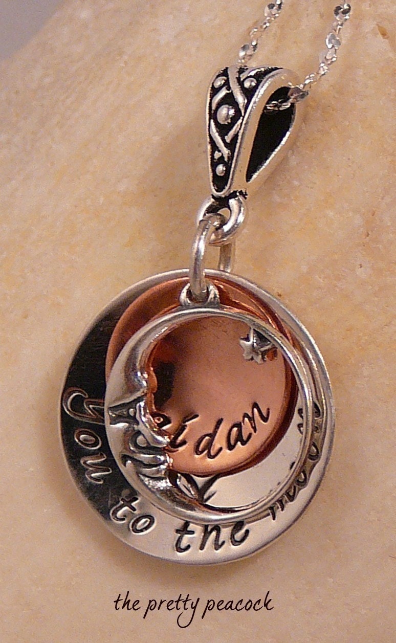 Love You to the Moon SMALL VERSION Personalized
