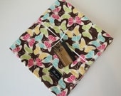 Butterfly Mania Baby Blanket Swaddler--LARGE