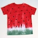 Watermelon T-Shirt, Baby and Toddler, Boys or Girls, Tie Dyed, Tee or Top, Size 2T, 5T