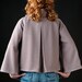 Houndstooth A-line Cropped Jacket