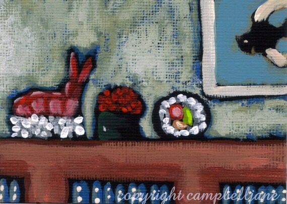 Sushiya  ACEO Signed Print