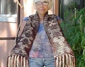 Dog Bone Scarf Illusion Knitting Pattern