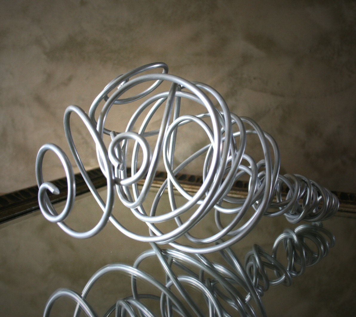 Bridal Bouquet made from Aluminum: For the Alternative Bride