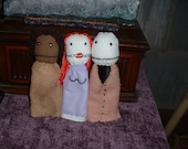 Bargain Trio of Salad Fingers finger puppets