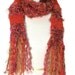 Autumn Sparkle Handmade Knit Scarf on Etsy