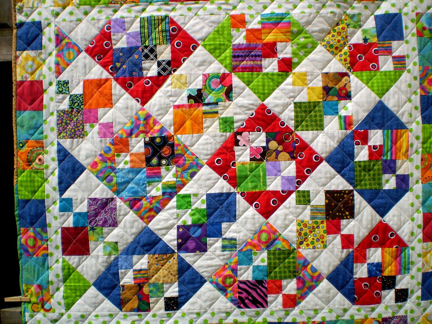 Baby or lap quilt- Patchwork Picnic