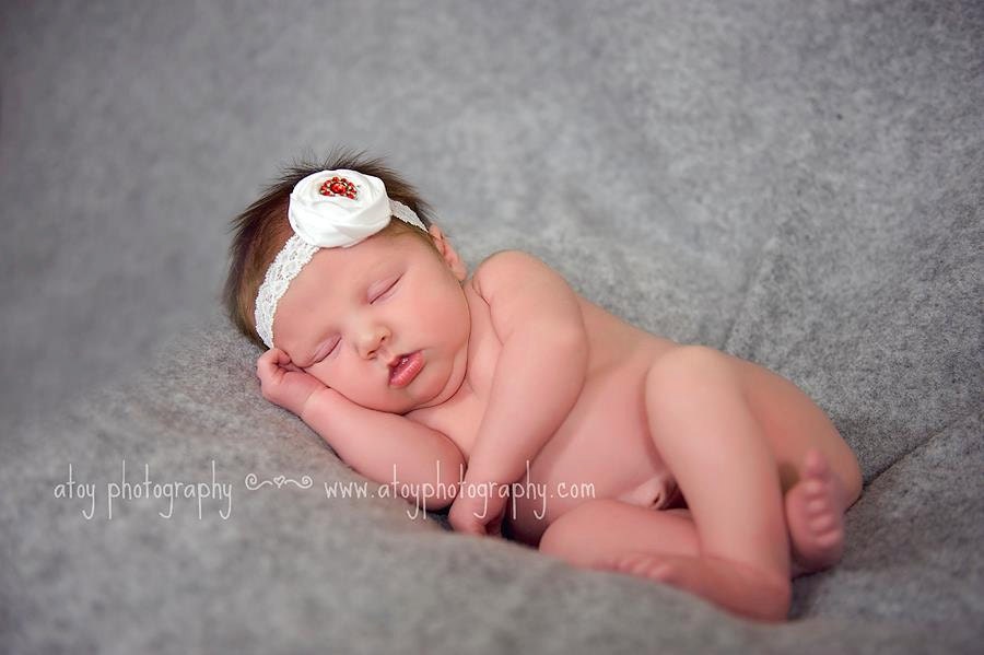 White Satin Rosette with rhinestone on lace elastic headband for newborn to adult sizes-Photography prop//patriotic/holiday-Made to order