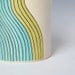 medium cork jar - wave design