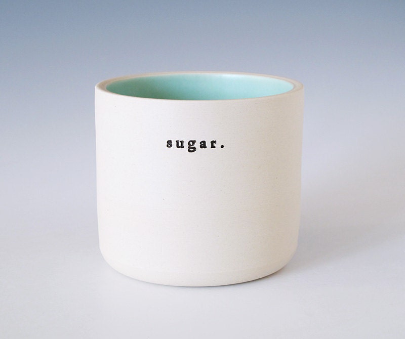 sugar jar.
