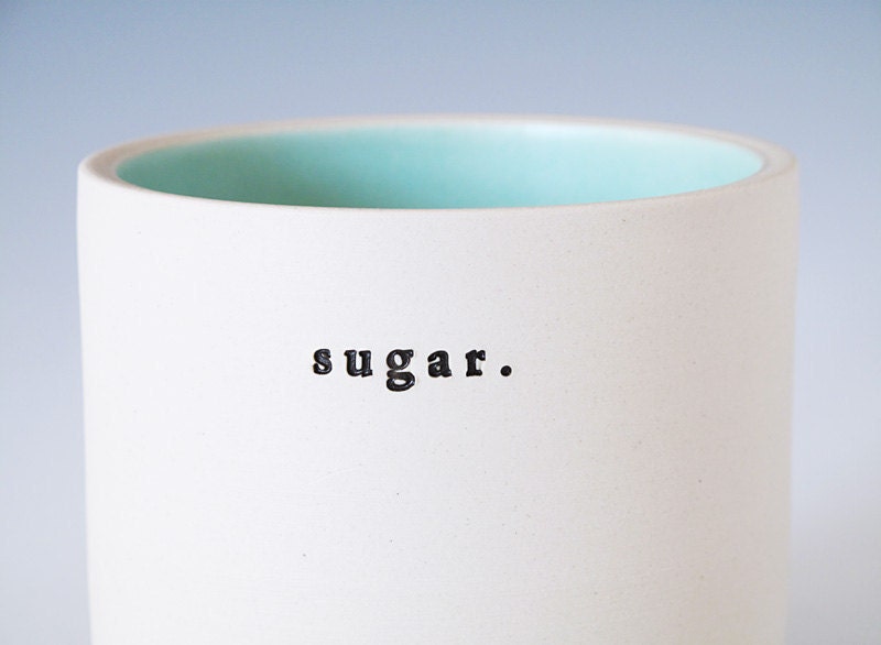 sugar jar.