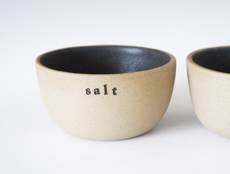 salt and pepper bowls.
