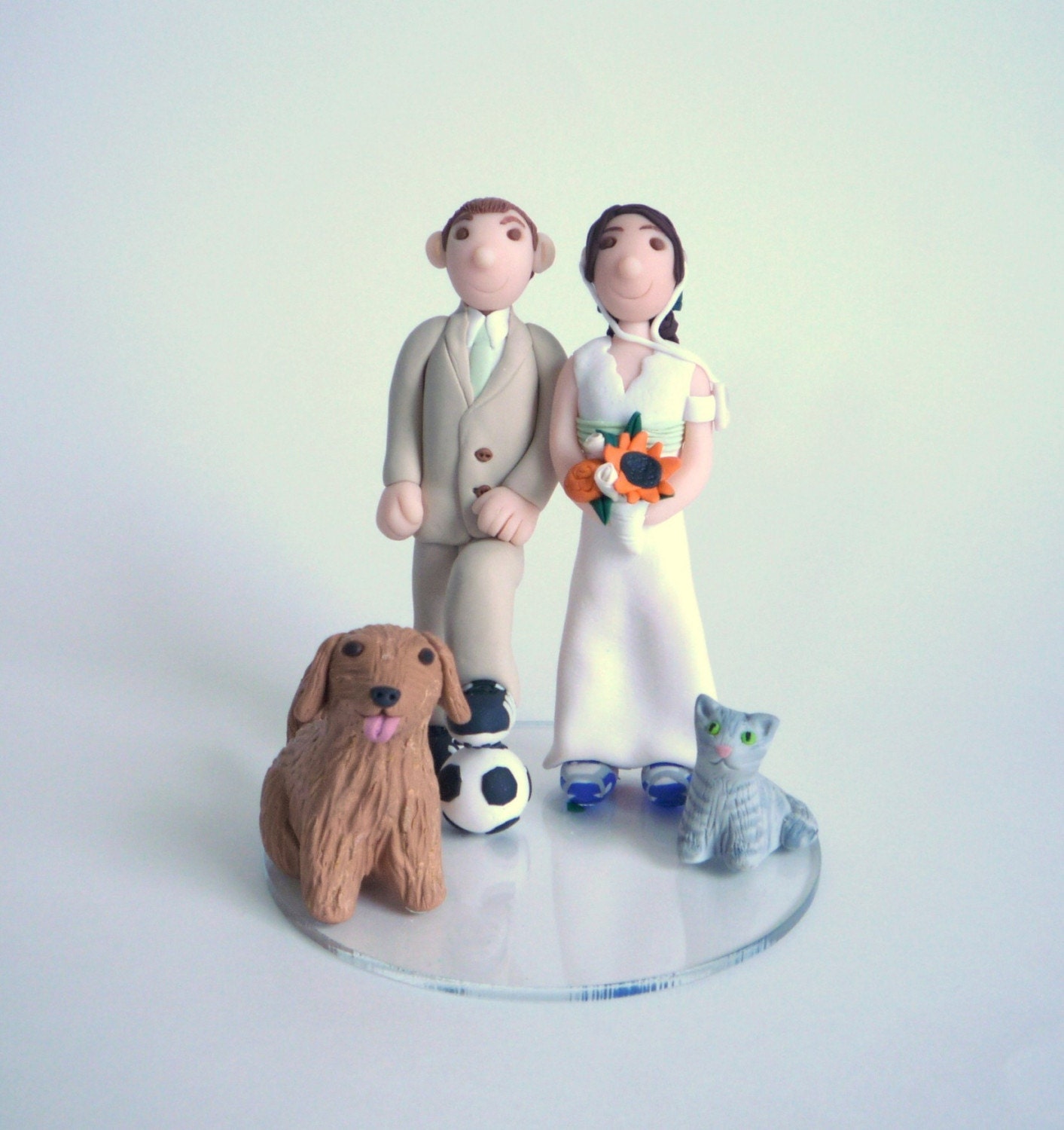 Wedding Cake Topper - made to order