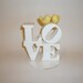 Custom Love Cake topper With Love Birds