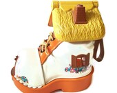 1977 Vintage Matchbox Play Boot House Playset - Vintage Toy Playset