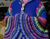 Cho Chang, Harry's 1st Girlfriend, Crochet Hooded Sweater Coat, Available Now
