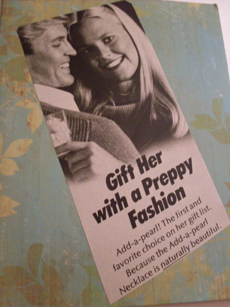 Vintage Teen Ad Notecards  - Set 1B