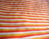 Vintage Stripe Silk Fabric Textile (3.5 yards)