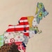 Quilt Pattern Patchwork USA MAP Full sized templates and clear instructions from Quilts by Elena