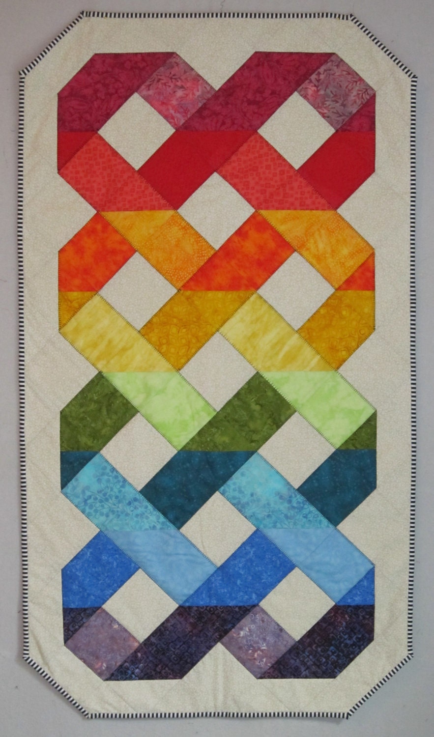 Celtic Table Runner Quilt from Quilts by Elena