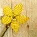 Bobby Pins - Bumble Bee - Beaded Flower Bobby Pins - Ododo Originals