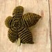 Flower Hair Clip Bronze Floral Mini - Ododo Originals
