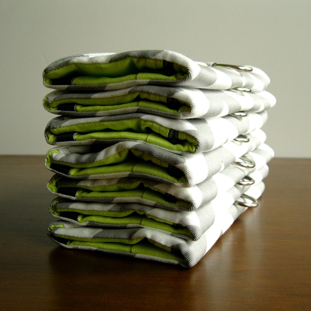 Bridesmaid Gifts - Set of 7 Jewelry Roll Travel Organizer Clutches - You Choose Fabrics/Colours