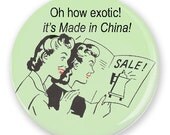 Funny Retro Kitchen Magnet