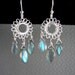 Labradorite Chandelier Earrings