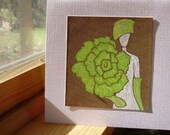 A Bouquet for You (Detail) - Greeting Card