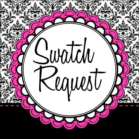 FABRIC SAMPLE/ SWATCH Request-- Choose up to any 3 fabrics and/or ribbon from our shop
