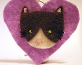 CUSTOM Felt Cat Cameo - design your own