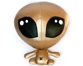 Alien Baby plush soft toy sewing Pattern - PDF