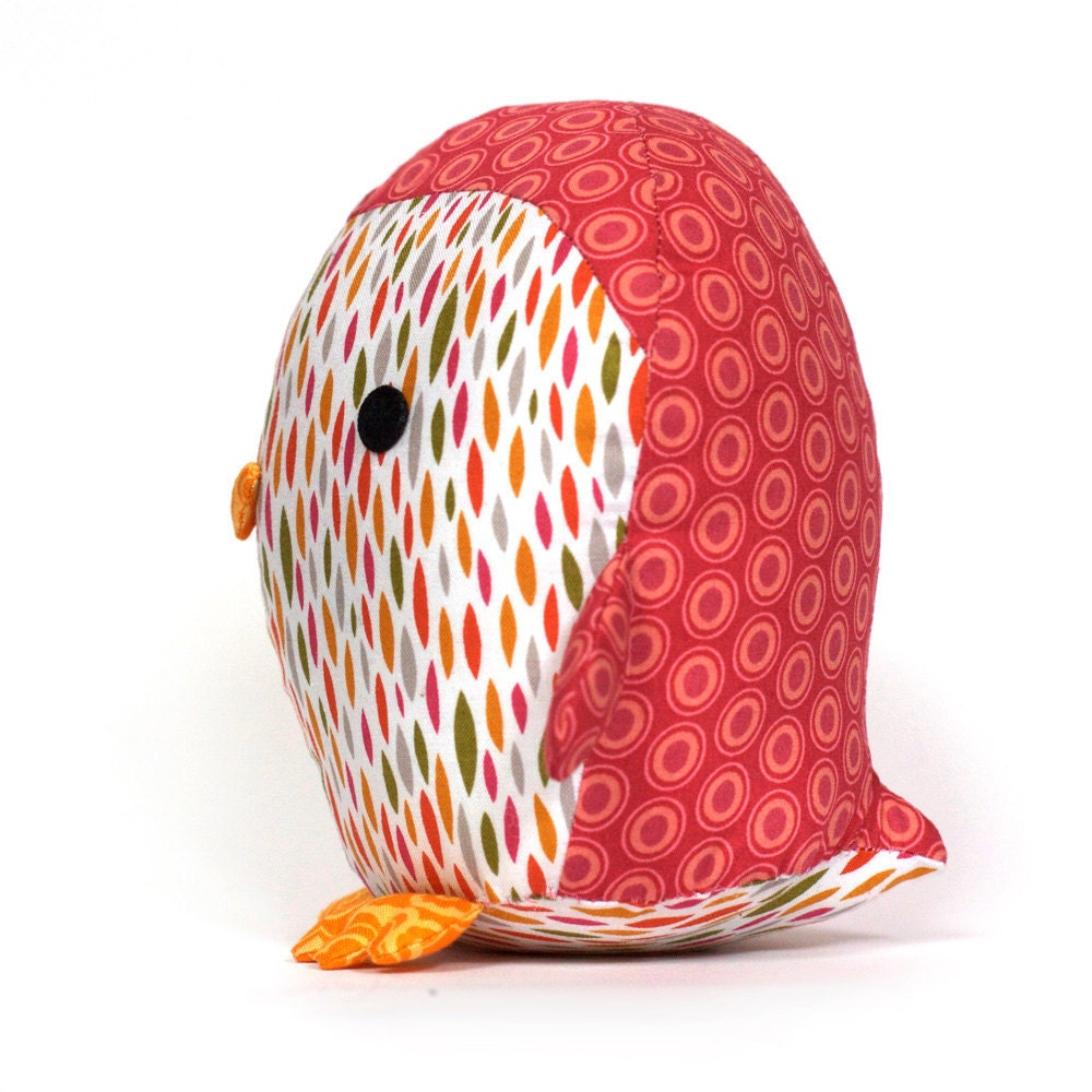 Cute Penguin soft toy Pattern - PDF