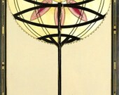 Connecting Heaven and Earth Cooperation Giclee Print 8.5 x11