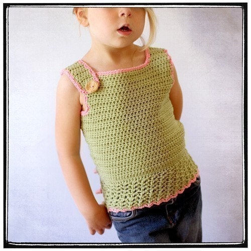 Tanktop Crochet Pattern PDF