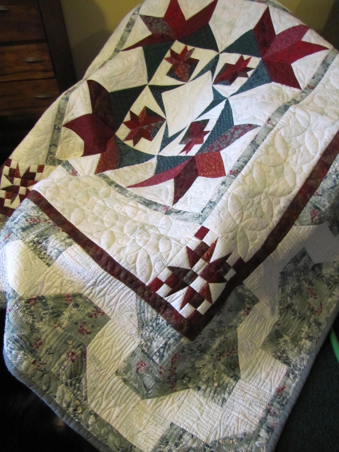 Oriental Shooting Star Quilt