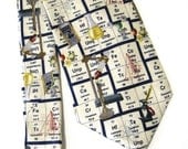 Mens Necktie Chemistry Class Silk Necktie