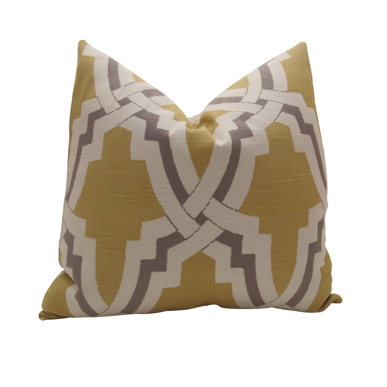 Free US Shipping-Decorative Designer Pillow Cover-Emphatic Trellis By Highland Court-20 inch
