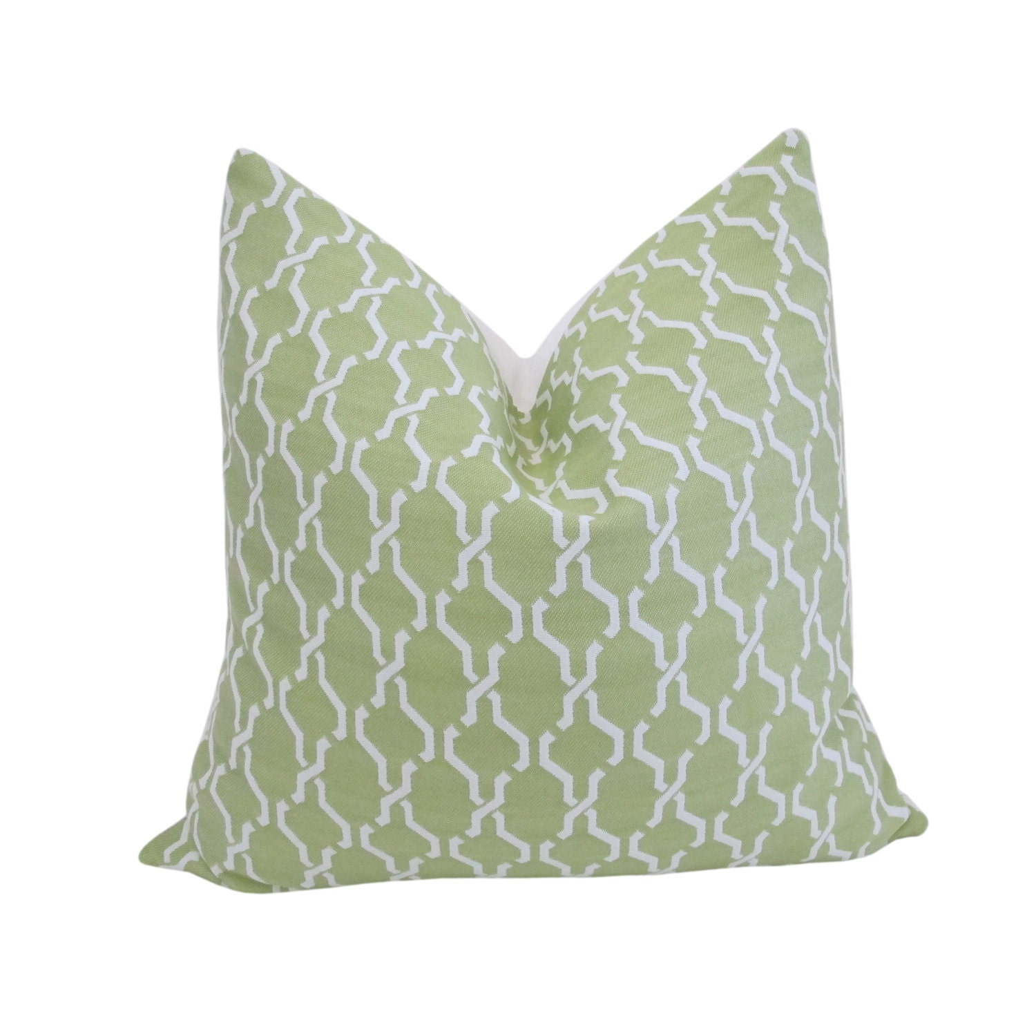 Free US Shipping-New Arrival-Indoor/Outdoor Decorative Designer Pillow Cover-18 inch-Trellis Links-Pick Your Color