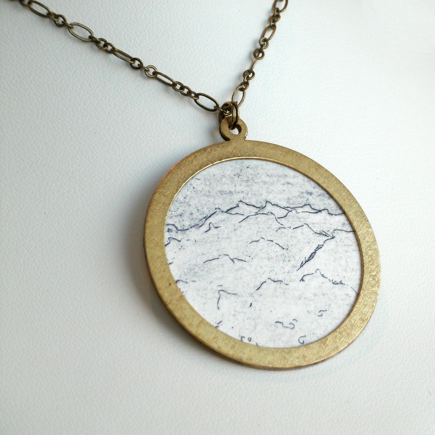 from Crab Salad - Etching on Arches Cover Pendant