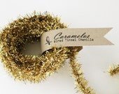 Gold Wired Tinsel