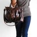 Mini Ruche Bag in Chestnut Brown Leather - SECOND - Ready to Ship