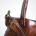 Mini Ruche Bag in Chestnut Brown Leather - SECOND - Ready to Ship