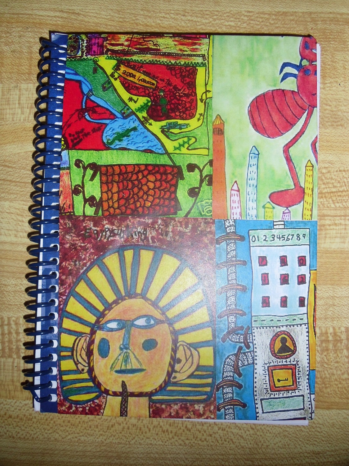Spiral Journal Notebook with humor prints  - Autism - Free Shipping